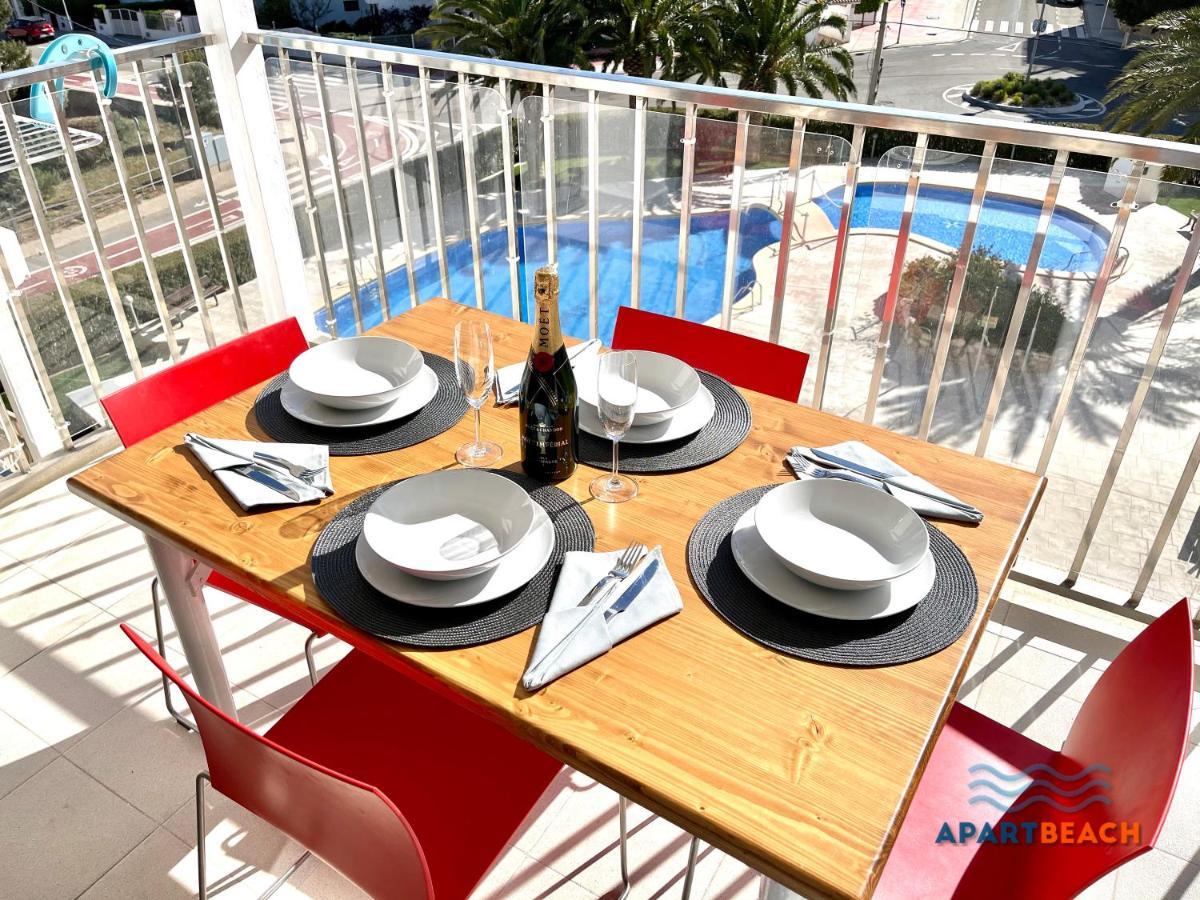 ApartBeach MIMOSAS Deluxe Climatizado Vistas Playa Miami Platja  Exterior foto