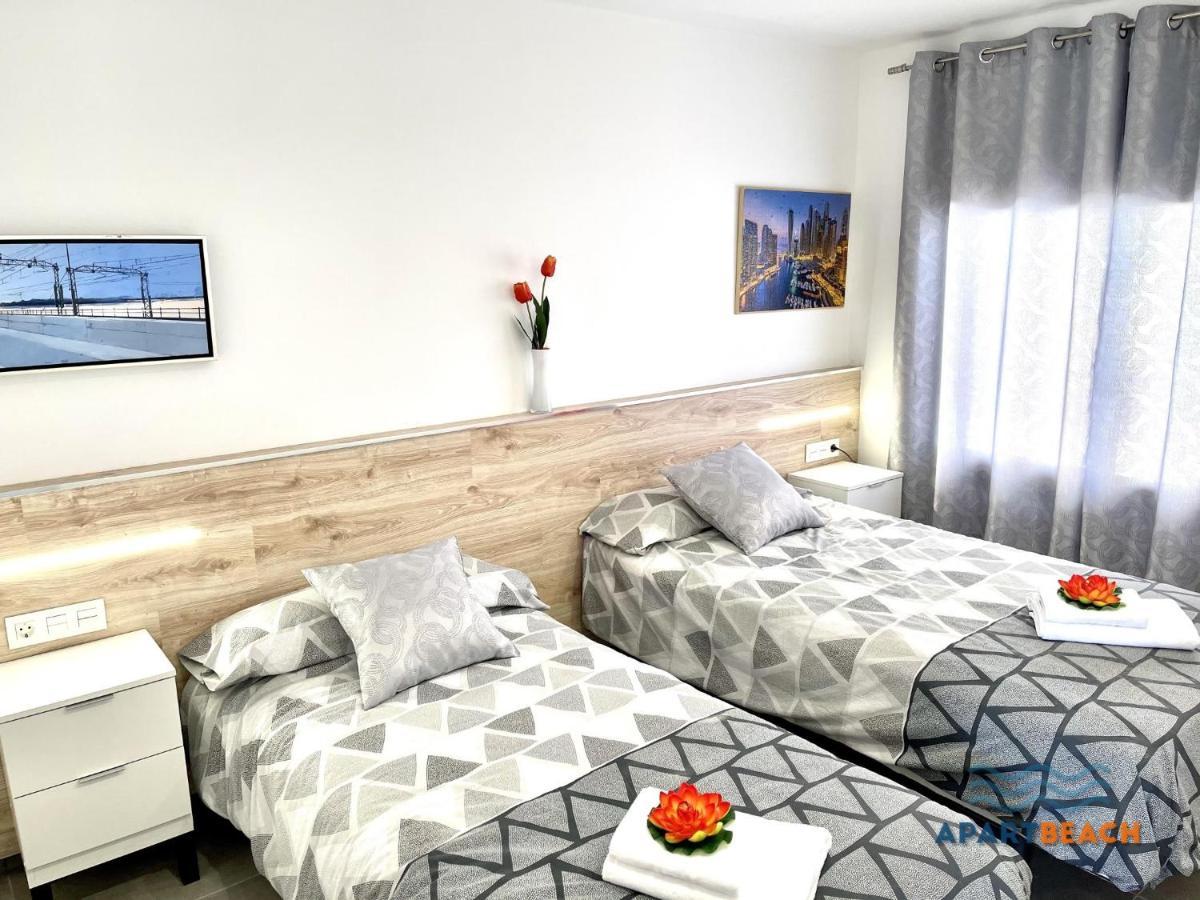 ApartBeach MIMOSAS Deluxe Climatizado Vistas Playa Miami Platja  Exterior foto