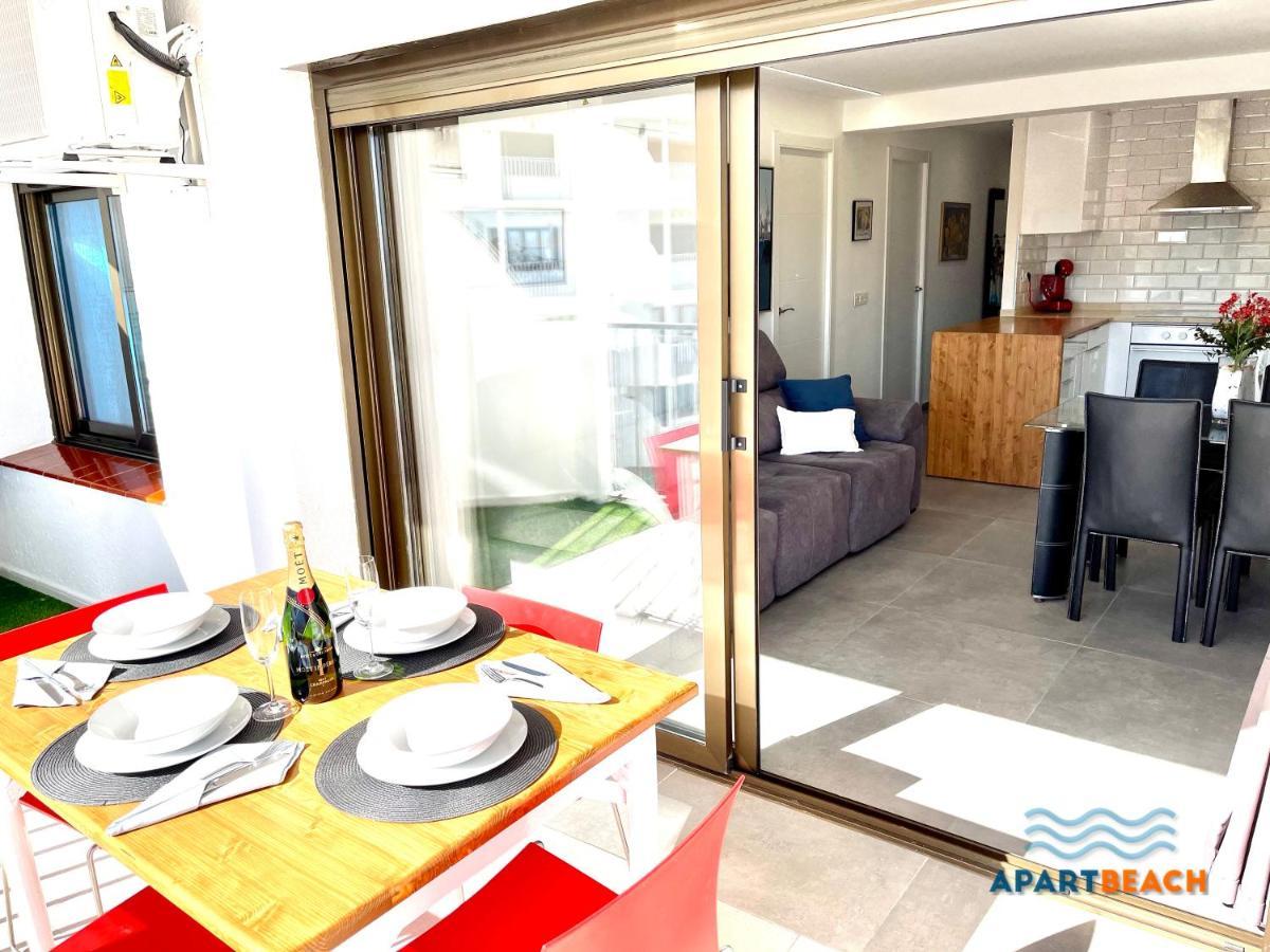 ApartBeach MIMOSAS Deluxe Climatizado Vistas Playa Miami Platja  Exterior foto